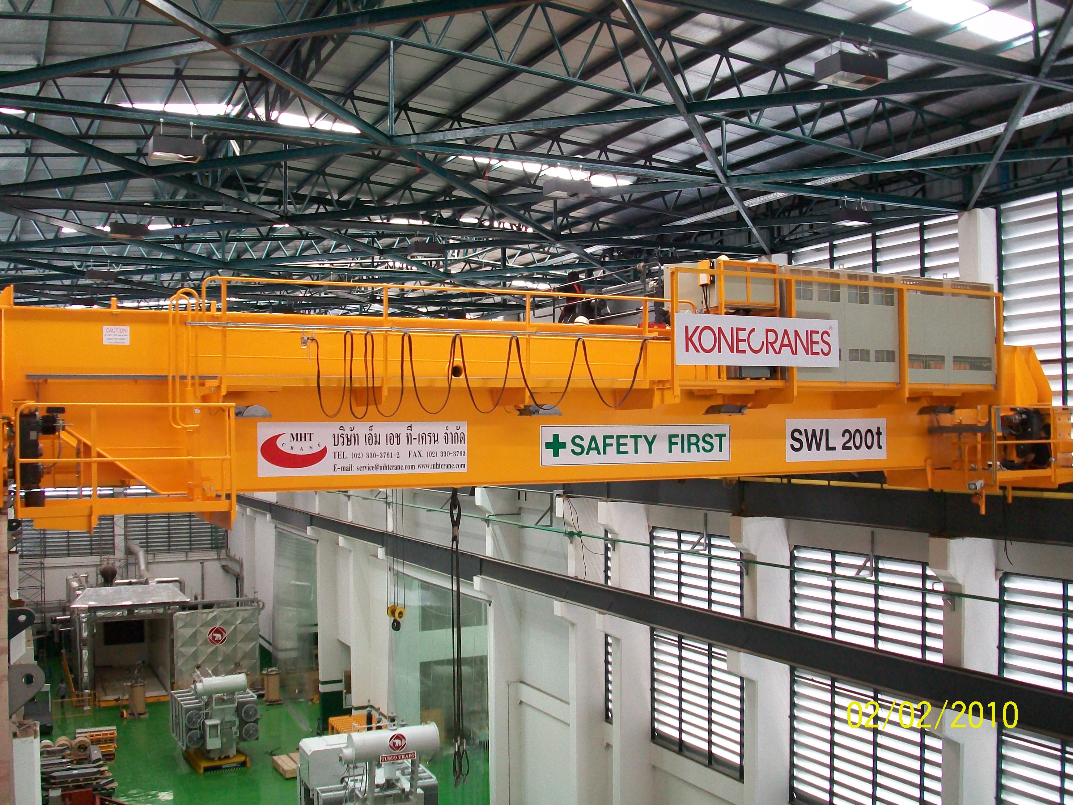 	Hoist & Crane installation