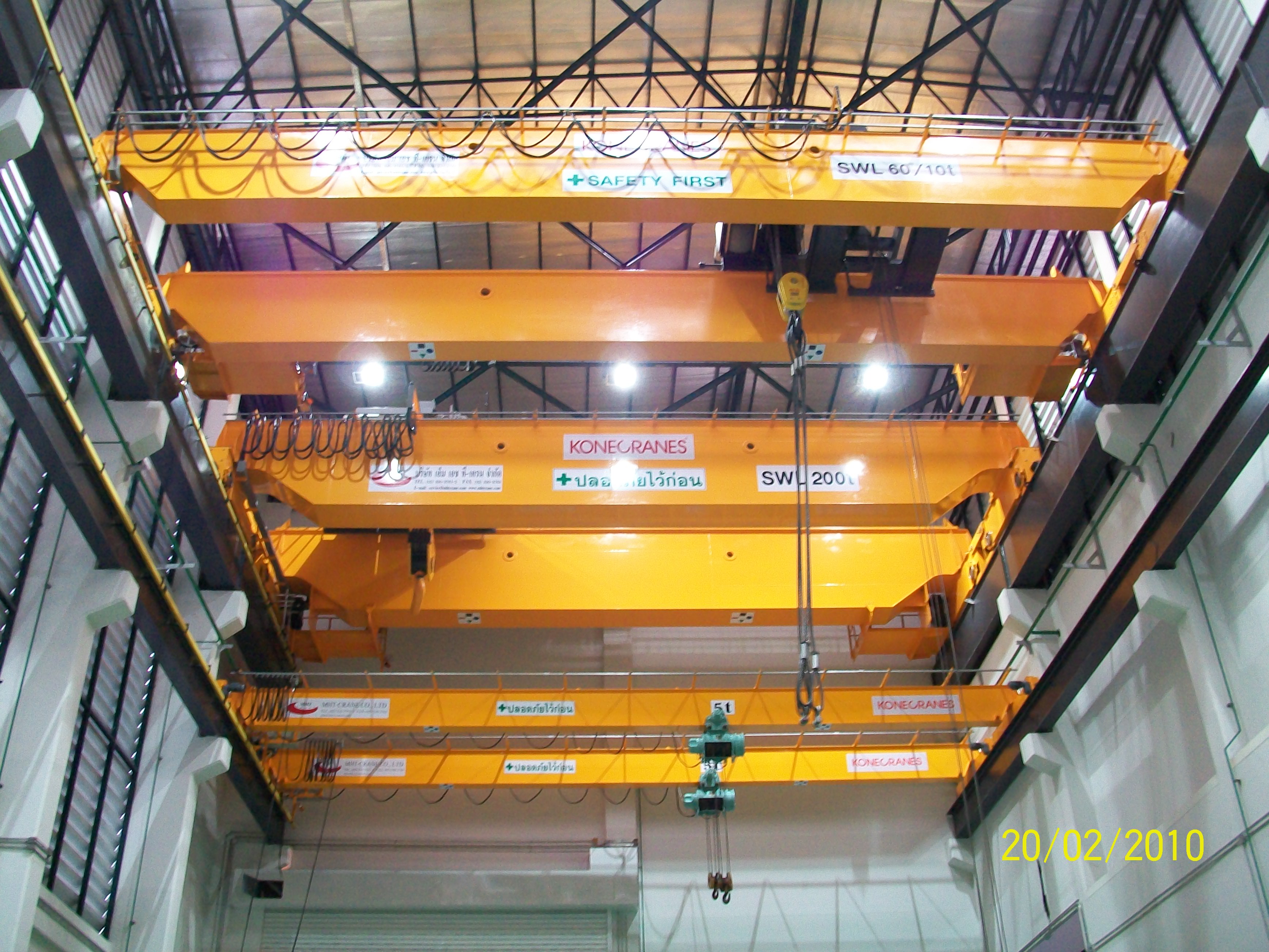 	Hoist & Crane installation