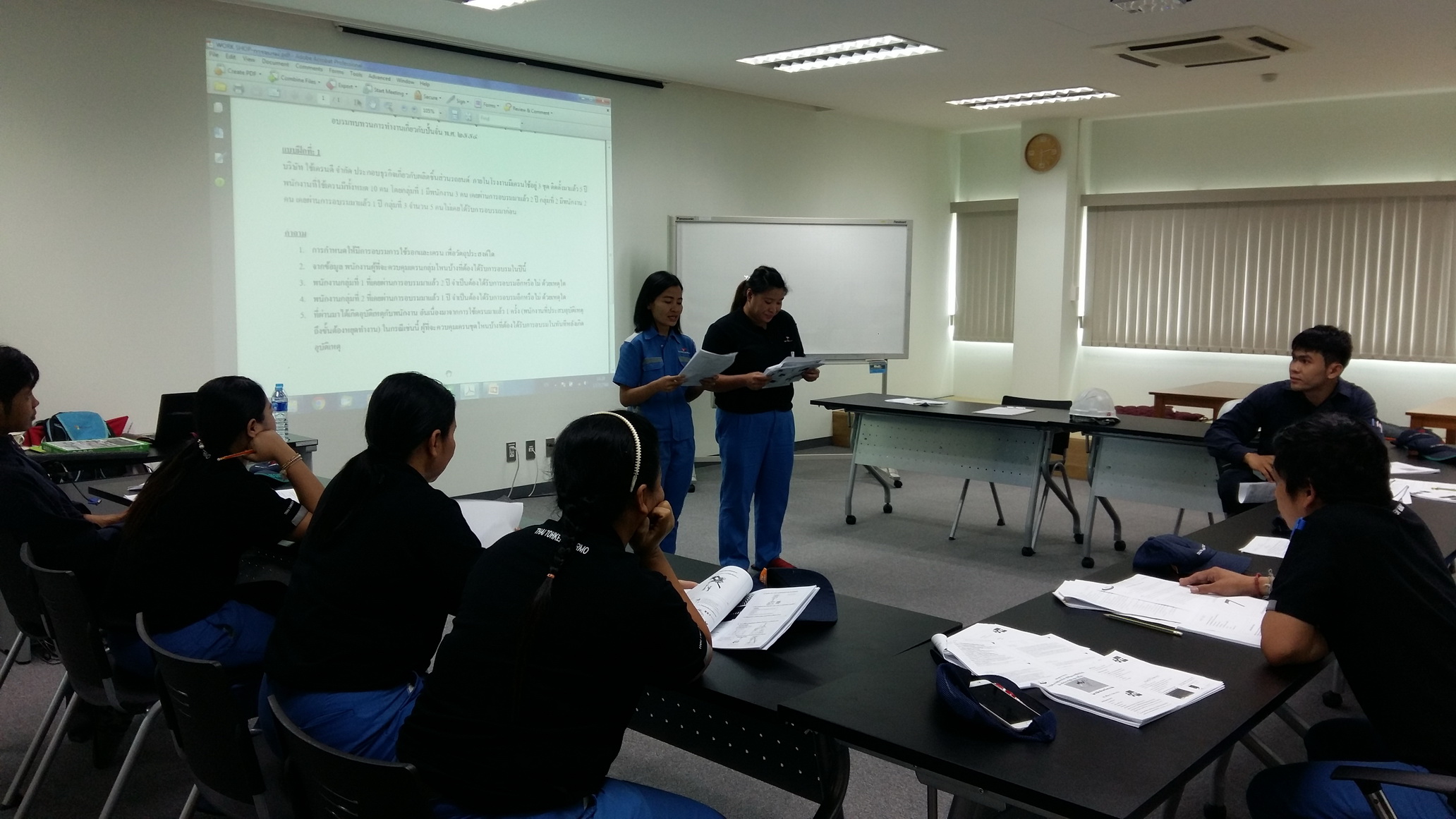 งานอบรม การใช้รอกและเครน อย่างถูกต้องและปลอดภัย