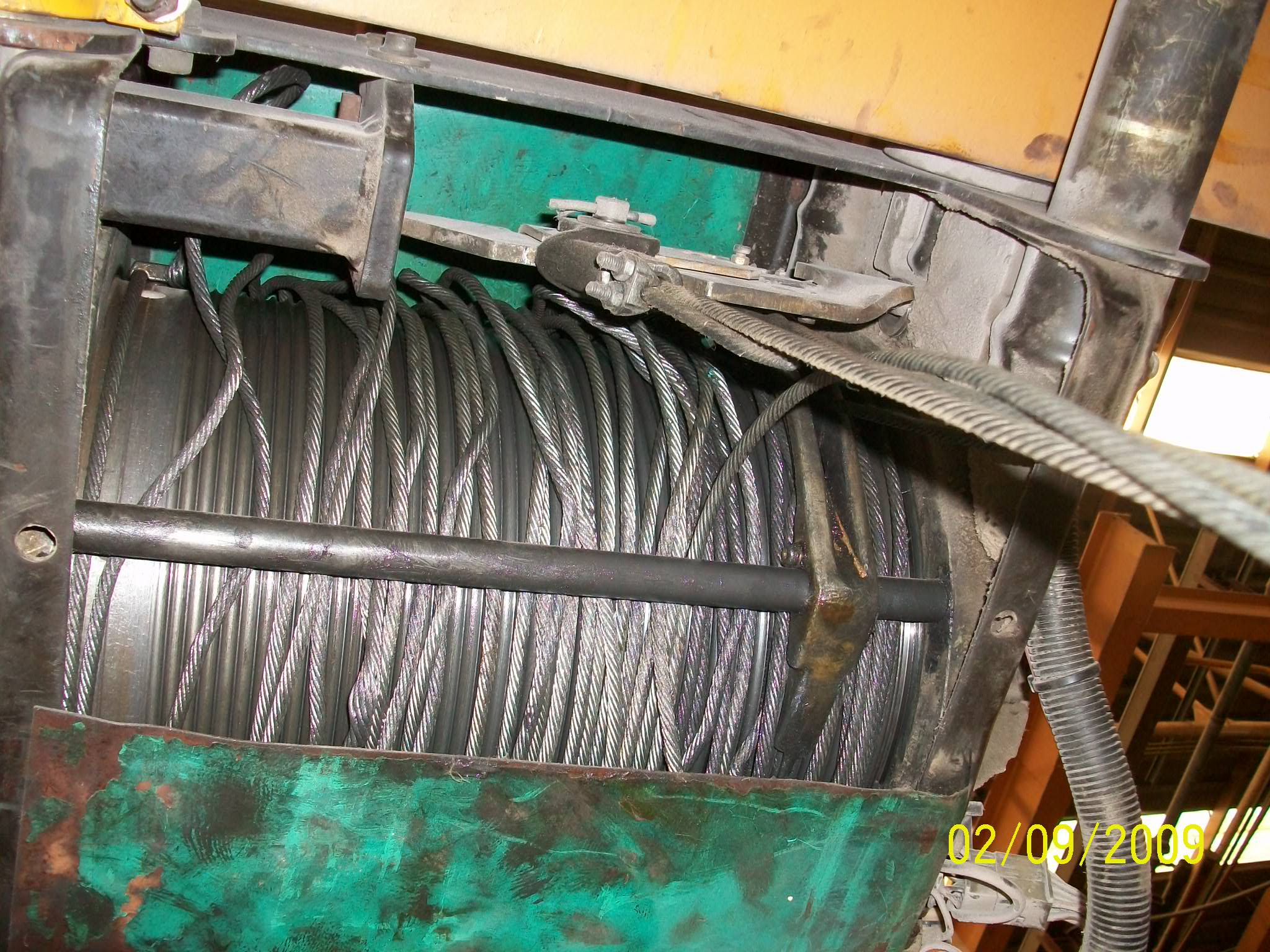 Maintenance of hoists and cranes