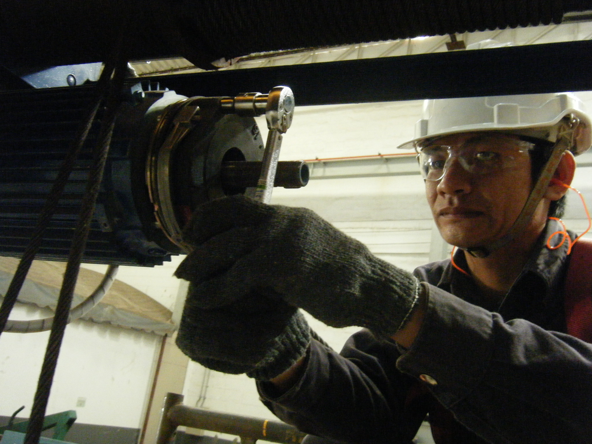 Maintenance of hoists and cranes